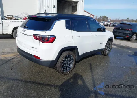 2025 Jeep Compass Limited 4X4 z USA, uszkodzony, nr VIN 3C4NJDCNXST601858